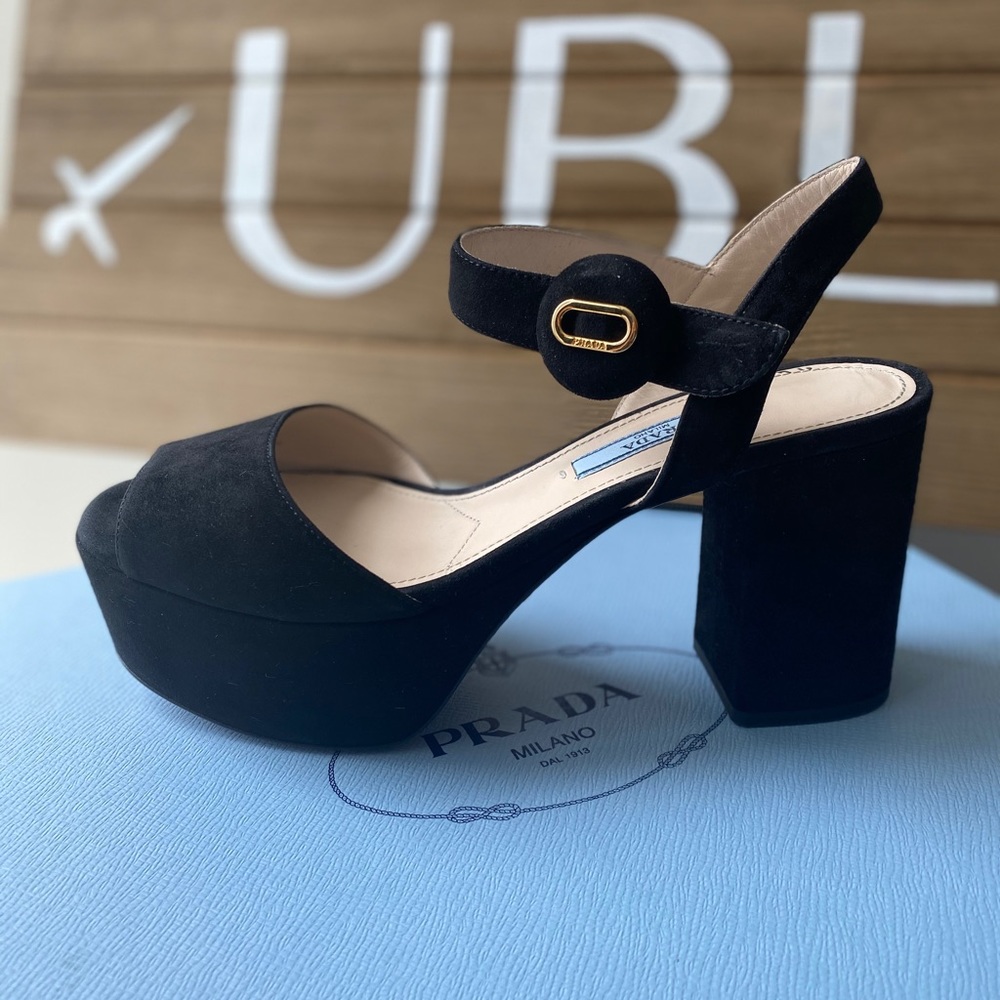 Prada Brand New Platform Heel